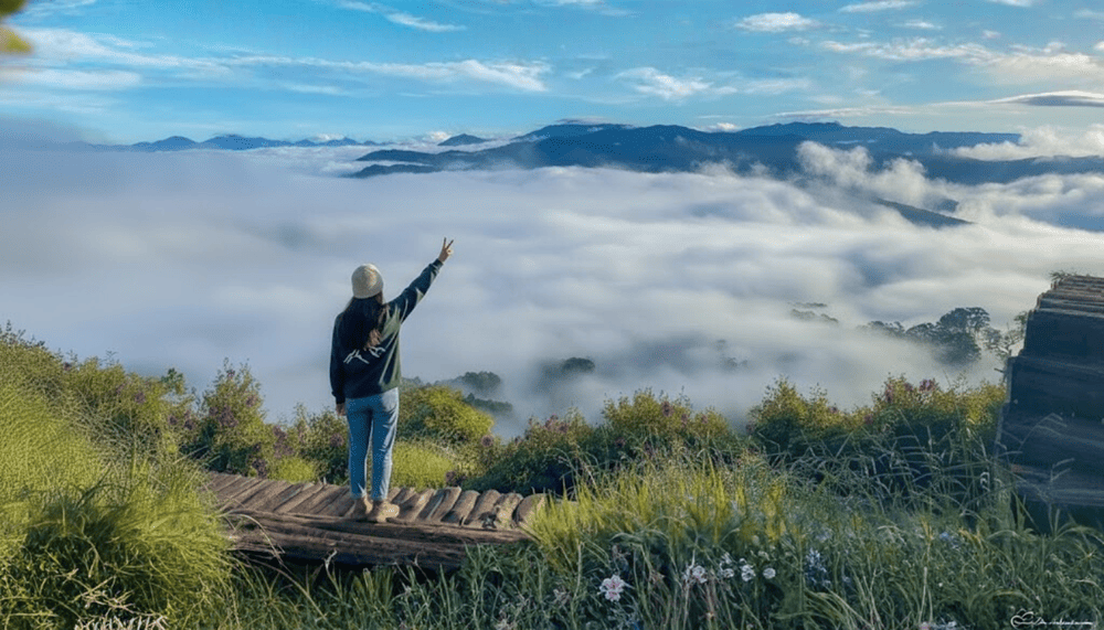 Khoảng thời gian từ 04:30 đến 05:30, nhiệt độ dao động từ 03 đến 20 độ C và từ cuối tháng 10 đến tháng 04 là những thời điểm lý tưởng để săn mây ở Đà Lạt